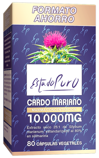 Cardo Mariano 80 C&aacute;psulas