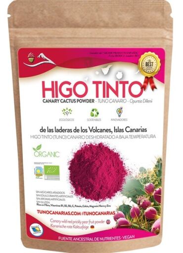 Tuno Canarias P&oacute; de Figo Vermelho 200 gr Eco