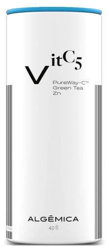 Algemica Vitc5 Pureway Ch&aacute; Verde Zn 40 C&aacute;psulas