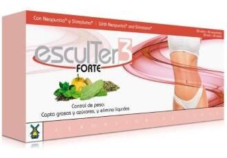 Laboratorios Tegor Esculter 3 Forte 40 comprimidos + 20 frascos