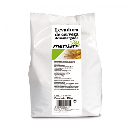 Mensan Levedura de Cerveja Desamargada 150 gr