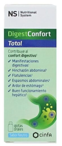 Ns Nutritional System Digestconfort Total Drops