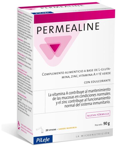 Pileje Permealine Laranja 20 Sach&ecirc;s 12 G