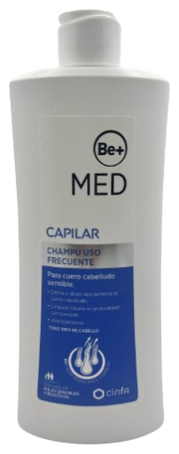 Be+ Med Capilar Shampoo de Uso Frequente 400 ml