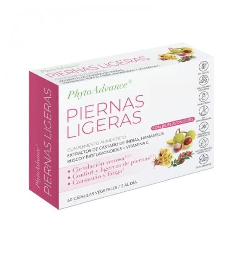 Phytoadvance Pernas leves 60 comprimidos