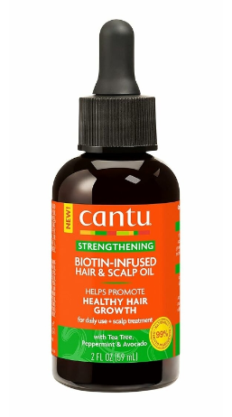 Cantu &Oacute;leo para Cabelo e Couro Cabeludo com Infus&atilde;o de Biotina 59 ml
