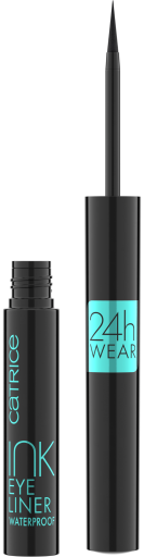 Catrice Cosmetics Delineador &agrave; prova d'&aacute;gua Ink 010-Saty em preto 1,7 ml