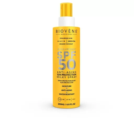 Biov&egrave;ne Leite Hialur&ocirc;nico Antienvelhecimento Protetor Solar FPS50 200 ml