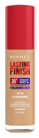 Rimmel London Refor&ccedil;o de Hidrata&ccedil;&atilde;o com Acabamento Duradouro FPS20 #170-Trigo 30 ml