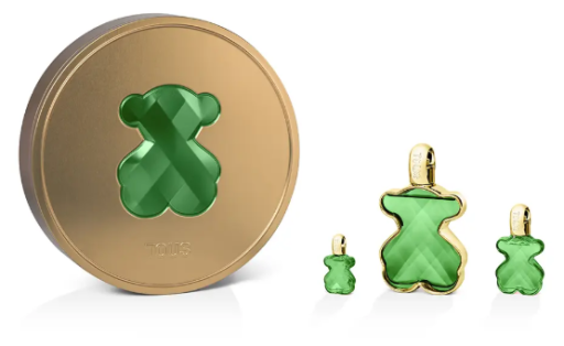 Tous Conjunto de presente Loveme The Emerald Elixir Parfum com 3 pe&ccedil;as