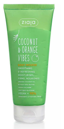Coconut &amp; Orange Vibes Mousse Corporal Suavizante e Refrescante 200 ml