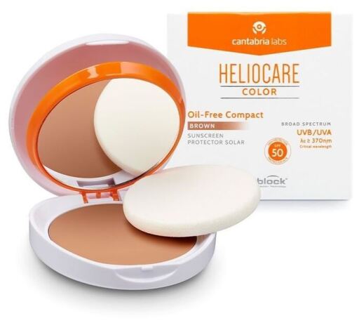 Heliocare 360º Oil-Free Compact Color FPS50 #Bronze 10 gr
