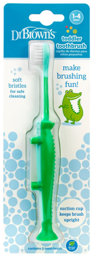 Dr. Brown's Escova de dentes de crocodilo