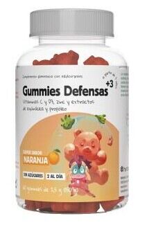 Herbora Sensa Kids Defenses 60 gomas sabor laranja