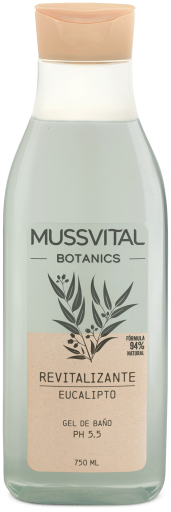 Mussvital Botanics Gel de Banho Eucalipto 750 ml