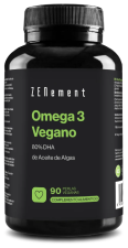 &Ocirc;mega 3 Vegano 80% DHA 90 P&eacute;rolas
