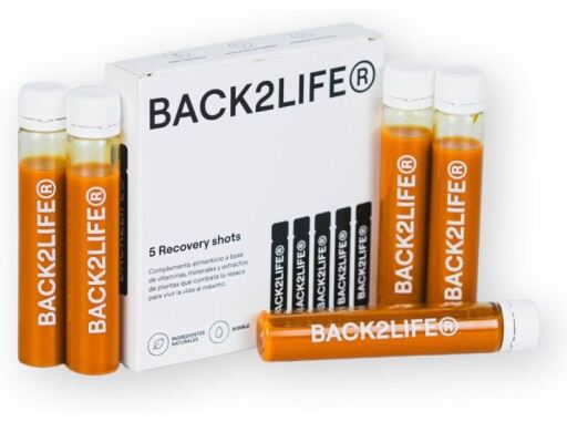 Back2Life Recupera&ccedil;&atilde;o Anti Ressaca 5 x 25 ml