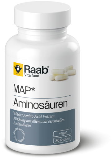 Map Aminoácidos 600 mg 80 Cápsulas Veganas