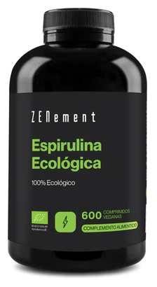 Espirulina 600 comprimidos ecol&oacute;gicos