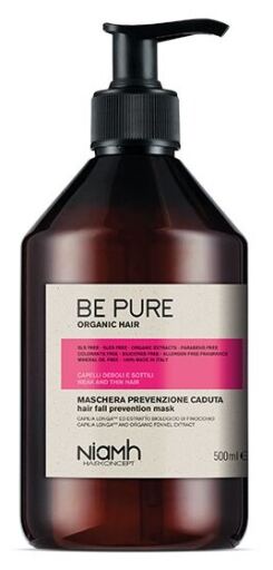 M&aacute;scara de preven&ccedil;&atilde;o de queda de cabelo Cabelos fracos e finos 500 ml