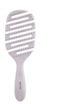 Escova de esqueleto de fibra natural com palheta de nylon