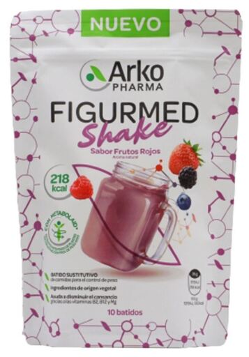 Shake Figurmed Sabor Frutas Vermelhas 350 gr