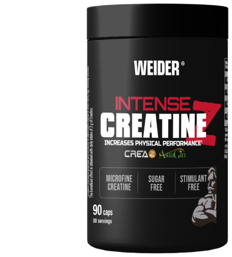 Creatina Intense Pure Creaz+Astragin 90 Cápsulas