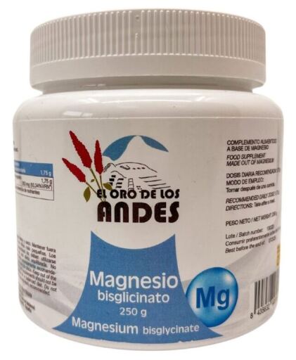 Bisglicinato de Magnésio 350 mg Pó 250 gr