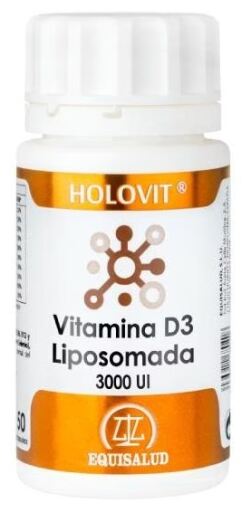 Holovit Vitamina D3 Lipossomada 3000 UI 50 Cápsulas