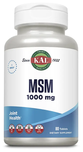 MSM 1000 mg 80 comprimidos