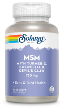 Cápsulas MSM Turmeric Boswelia Devil&#39;s Claw 90 V