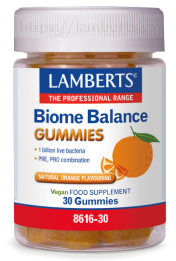 Balas de goma Biome Balance 30 Laranja