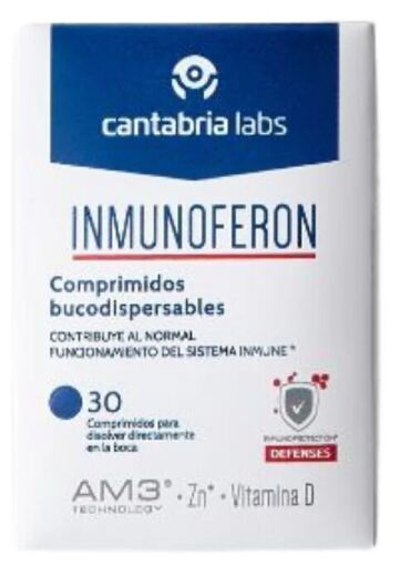 Inmunoferon 30 comprimidos orodispers&iacute;veis