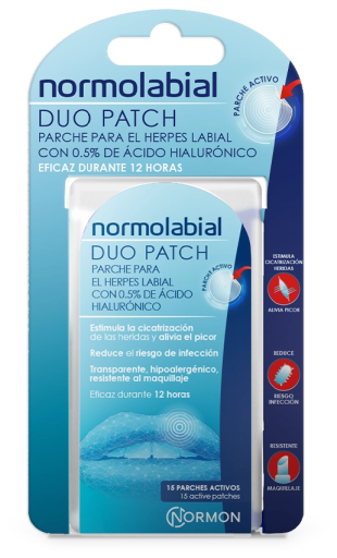 Normon Duo Patch Normolabial 15 Unidades