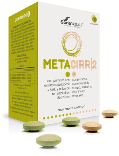 Soria Natural Metacirr 2 625 mg 120 comprimidos
