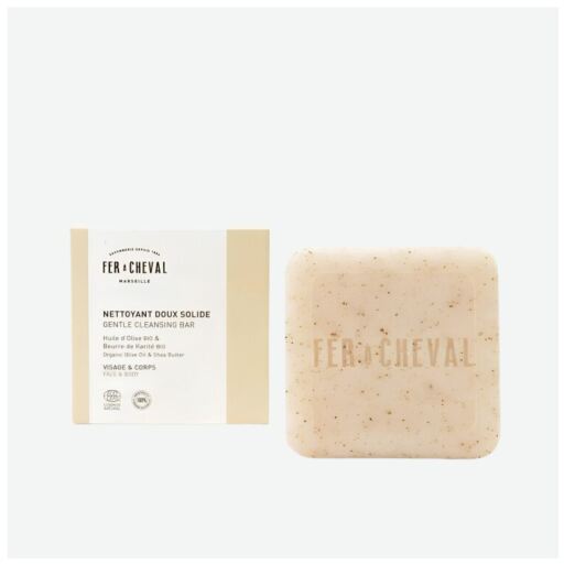 Fer A Cheval Gel de banho s&oacute;lido suave para rosto e corpo 100 gr