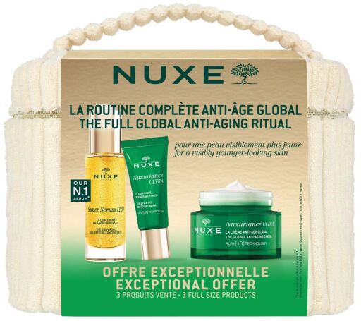 Nuxe Rotina Antienvelhecimento Global Nuxuriance Ultra Complete 4 unidades