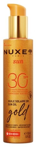 Nuxe &Oacute;leo Solar Sun Gold Rosto e Corpo FPS 30 150 ml