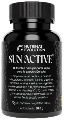 Nutrinat Sun Active 30 C&aacute;psulas