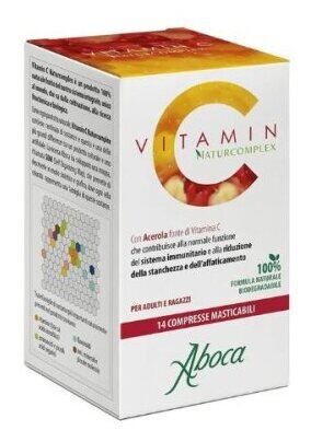 Aboca Vitamina C Naturcomplex 14 Comprimidos Mastig&aacute;veis