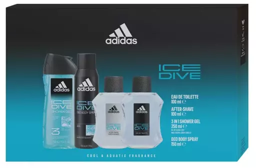 Adidas Estojo de 4 pe&ccedil;as para mergulho no gelo
