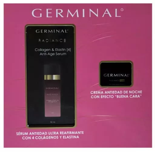 Germinal Estojo Antienvelhecimento Radiance de A&ccedil;&atilde;o Imediata 2 Pe&ccedil;as