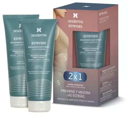 Estryses Lo&ccedil;&atilde;o Anti-Estrias Duo 2 X 200 ml