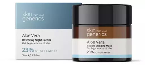 Gel Noturno Regenerador de Aloe Vera 23% 50 ml