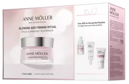 Anne M&ouml;ller Estojo Iluminador e Firmador Stimul&acirc;ge Ritual 4 Pe&ccedil;as