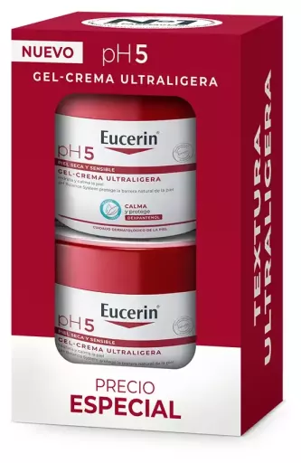 Eucerin Ph5 Gel-Creme Ultraleve Pacote 2 x 350 ml