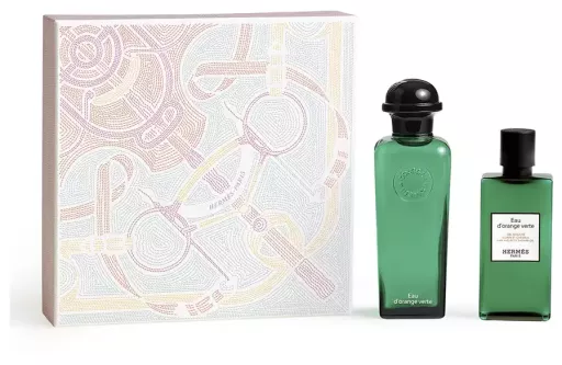 Herm&egrave;s Estojo Eau D'Orange Verte 2 Pe&ccedil;as