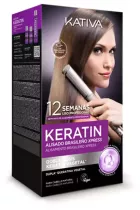 Kit de alisamento brasileiro com queratina da Keratin Express (3 pe&ccedil;as)