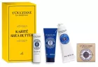 Conjunto de presente com 4 pe&ccedil;as de manteiga de karit&eacute;