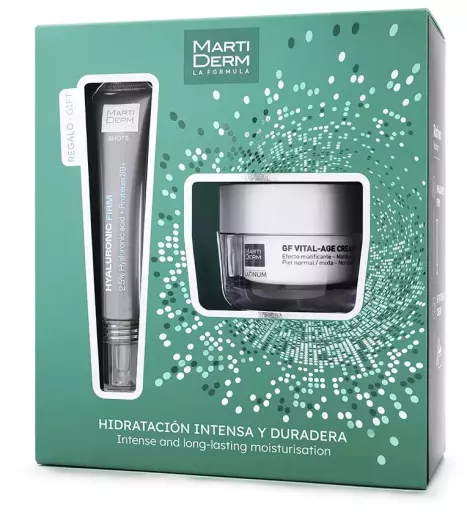 Estojo de hidrata&ccedil;&atilde;o intensa e duradoura Platinum GF Vital Age 2 unidades